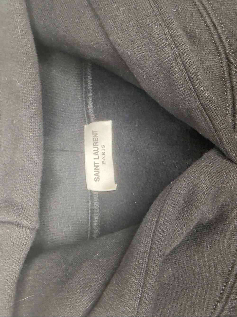 Saint Laurent Triangle Logo Hoodie XXL 773358 - Picture 5 of 11